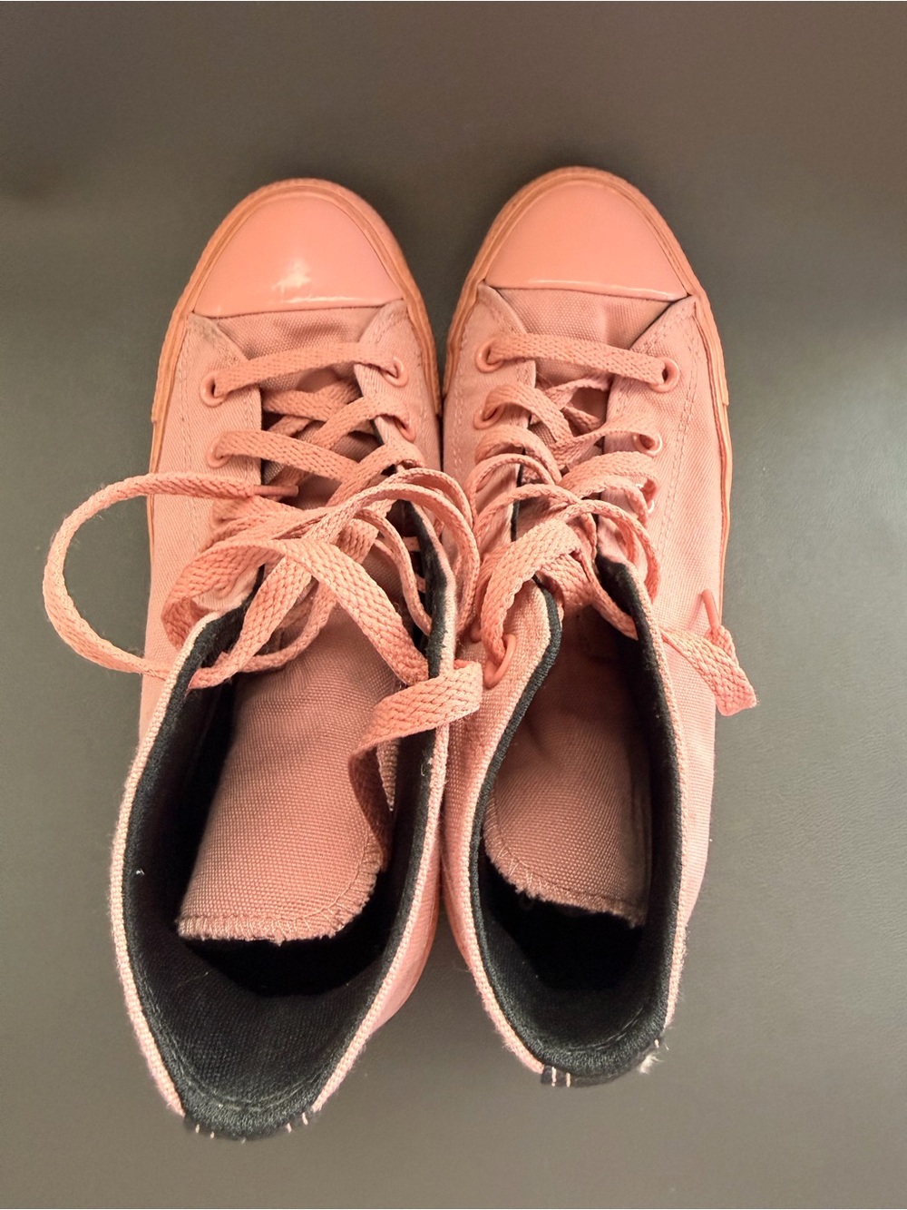 OPI EDITION Converse Women's High-Top Sneakers in PINK - Picture 5 of 6
